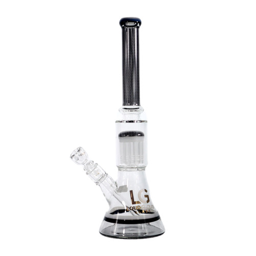 16 INCH LOUD CLOUD GLASS BEAKER BASE ARM PERCOLATOR WATER PIPE 824GM 